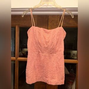 EUC REVOLVE Superdown Size Large Elegant Pink Lace Cami Top‎